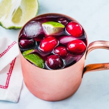 Cranberry Moscow Mule