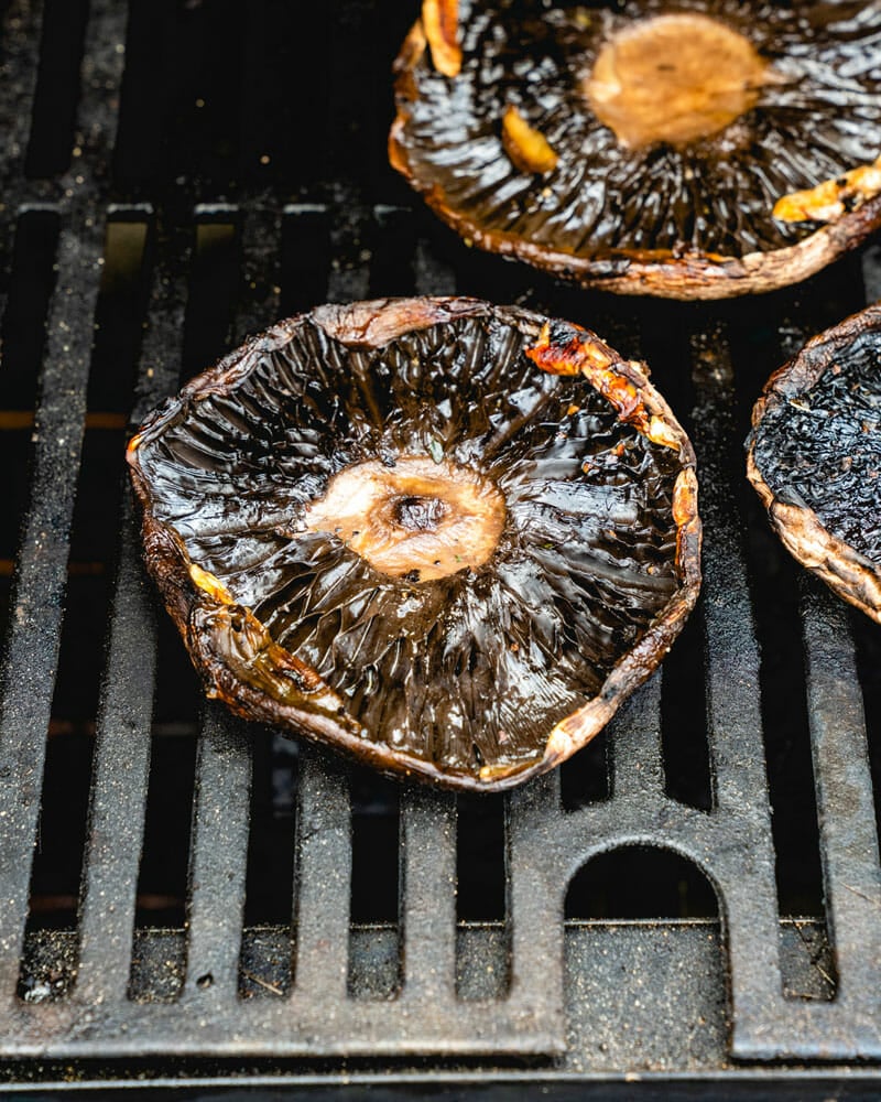 Grilled portobello mushroom