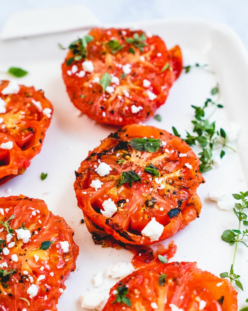 How to grill tomatoes