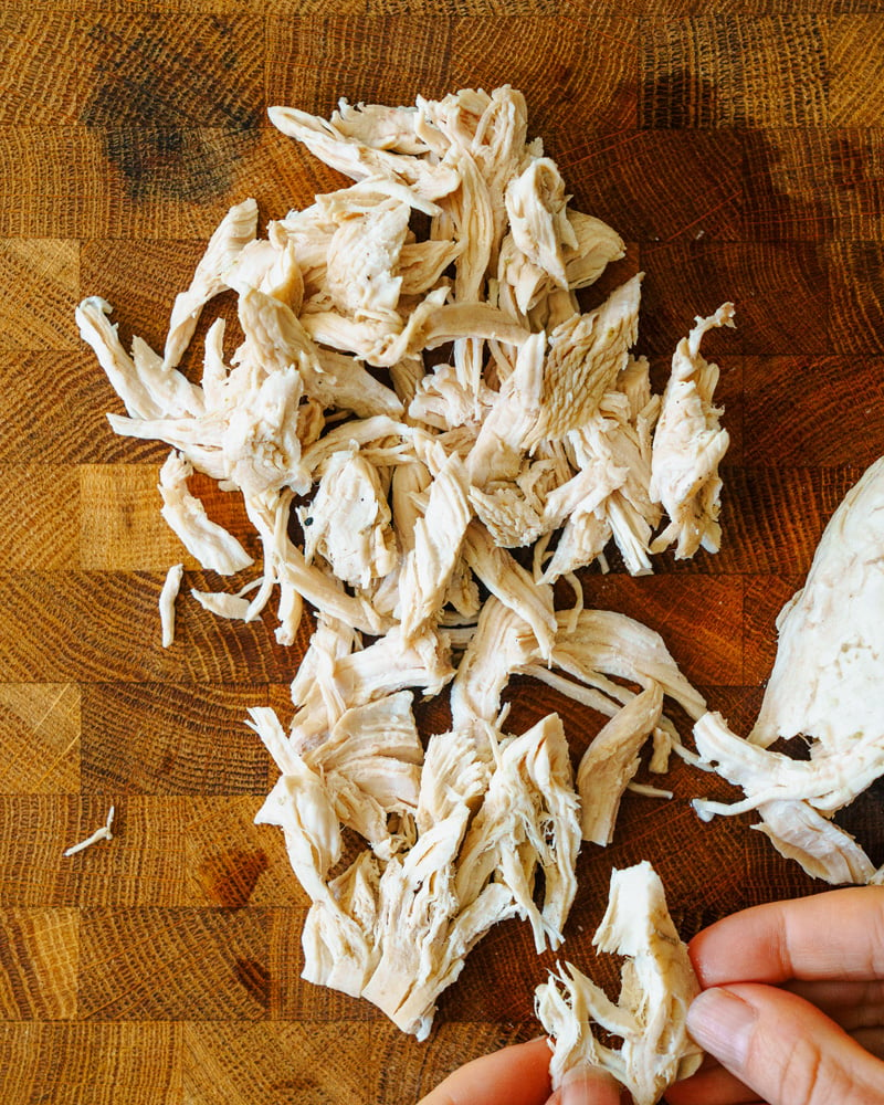 How to make shredded chicken