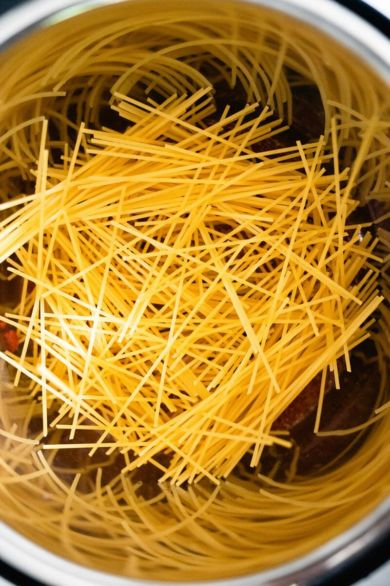 Spaghetti in Instant Pot