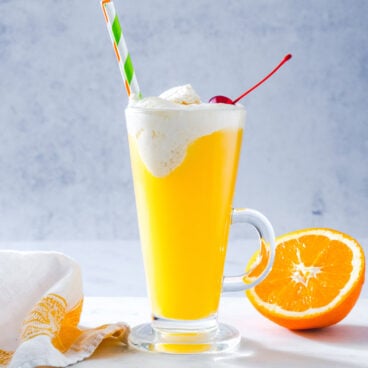 Orange cream soda