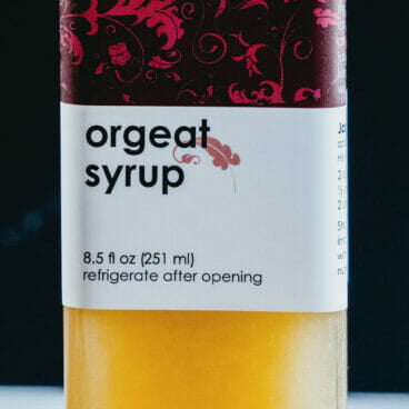 Orgeat syrup