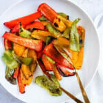 How to roast peppers