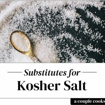 Kosher salt substitute