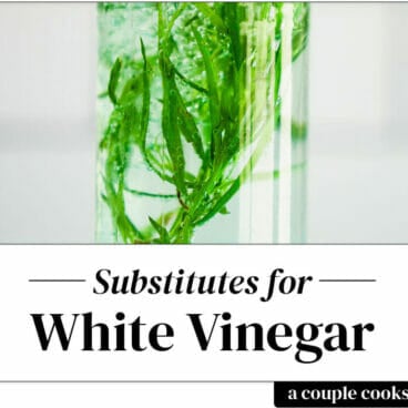 White vinegar substitute