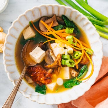 Tofu soup